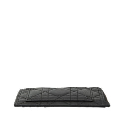 ディオール カナージュ レディディオール カードケース フラグメントケース ブラック レザー レディース Dior 【中古】