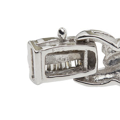 K14WG ホワイトゴールド ダイヤ2.00ct ブレスレット レディース 【中古】