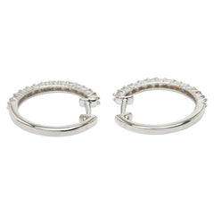 Pt900 プラチナ ダイヤ0.44ct ピアス レディース 【中古】