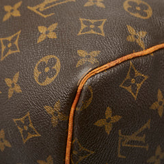 ルイ ヴィトン モノグラム キーポル60 ボストンバッグ トラベルバッグ M41422 ブラウン PVC レザー レディース LOUIS VUITTON 【中古】