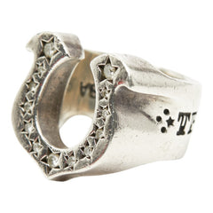 テンダーロイン T-H.S RING SILVER ホースシュー ダイヤ リング 指輪 SV925 シルバー レディース TENDERLOIN 【中古】