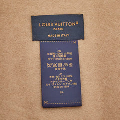 ルイ ヴィトン エシャルプ レイキャビック マフラー M78908 ピンク ベージュ カシミヤ レディース LOUIS VUITTON 【中古】
