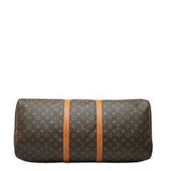 ルイ ヴィトン モノグラム キーポル60 ボストンバッグ トラベルバッグ M41422 ブラウン PVC レザー レディース LOUIS VUITTON 【中古】