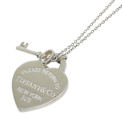 ティファニー リターン トゥ ティファニー ハートタグ キー ネックレス SV925 シルバー レディース TIFFANY&Co. 【中古】