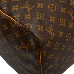 ルイ ヴィトン モノグラム キーポル55 ボストンバッグ トラベルバッグ M41424 ブラウン PVC レザー レディース LOUIS VUITTON 【中古】