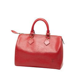 ルイ ヴィトン エピ スピーディ25 ハンドバッグ ミニボストンバッグ M43017 カスティリアンレッド レザー レディース LOUIS VUITTON 【中古】