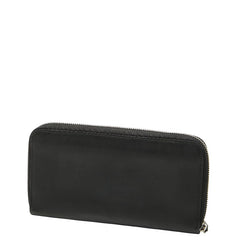 ディオール オム ラウンドファスナー 長財布 ブラック レザー メンズ DIOR HOMME 【中古】