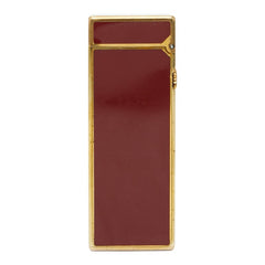 ダンヒル ローラー式 着火確認済 ガス充填可 ライター レッド ゴールド エナメル メッキ メンズ Dunhill 【中古】