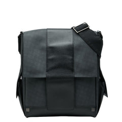 ダンヒル ショルダーバッグ ブラック PVC レザー メンズ Dunhill 【中古】