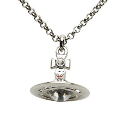 ヴィヴィアンウエストウッド オーブ ガンメタル ネックレス シルバー メタル レディース Vivienne Westwood 【中古】