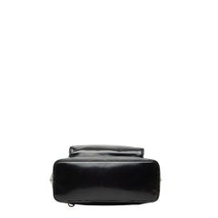 グッチ バンブー ショルダーバッグ 003 2113 0027 ブラック パテントレザー レディース GUCCI 【中古】