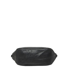 バーバリー ロゴ ハンドバッグ ブラック レザー レディース BURBERRY 【中古】
