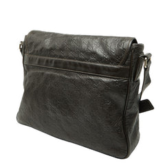 グッチ グッチシマ メッセンジャーバッグ ショルダーバッグ 223665 ブラウン レザー レディース GUCCI 【中古】