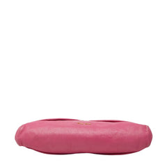 ミュウミュウ クラッチバッグ ピンク レザー レディース MIUMIU 【中古】