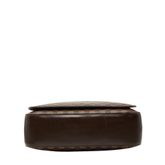 ルイ ヴィトン ダミエ スペンサー 斜め掛け ショルダーバッグ N58021 ブラウン PVC レザー レディース LOUIS VUITTON 【中古】