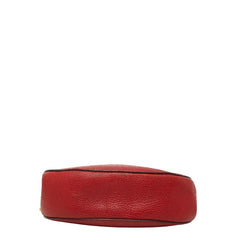 クロエ ドリュー 斜め掛け チェーン ショルダーバッグ レッド レザー レディース Chloe 【中古】