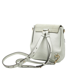 クロエ フェイ リュック バックパック ショルダーパック 2WAY グレー レザー スウェード レディース Chloe 【中古】
