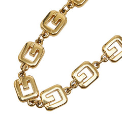 ジバンシー Gロゴ ネックレス ゴールド メッキ レディース Givenchy 【中古】