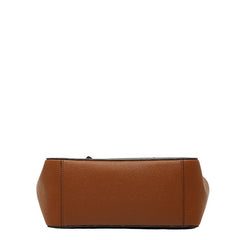 マイケルコース MKシグネチャー ハンドバッグ ショルダーバッグ 2WAY 35T0GCFM2B ブラウン PVC レザー レディース Michael Kors 【中古】