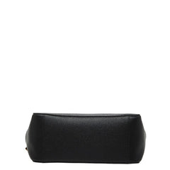 マイケルコース ロゴ ハンドバッグ ショルダーバッグ 2WAY ブラック レザー レディース Michael Kors 【中古】