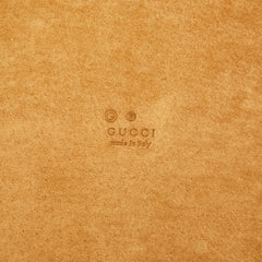 グッチ グッチシマ GG ロゴ マウスパッド パソコン PC小物 インテリア 雑貨 ブルー レザー レディース GUCCI 【中古】