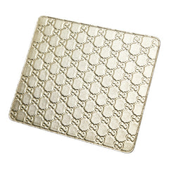 グッチ グッチシマ GG ロゴ マウスパッド パソコン PC小物 インテリア 雑貨 グリーン レザー レディース GUCCI 【中古】