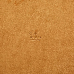 グッチ グッチシマ GG ロゴ マウスパッド パソコン PC小物 インテリア 雑貨 ゴールド レザー レディース GUCCI 【中古】