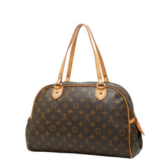 ルイ ヴィトン モノグラム モントルグイユGM トートバッグ ハンドバッグ M95566 ブラウン PVC レザー レディース LOUIS VUITTON 【中古】