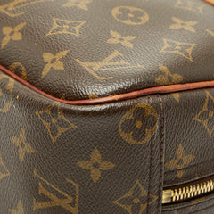 ルイ ヴィトン モノグラム トゥルーヴィル ハンドバッグ M42228 ブラウン PVC レザー レディース LOUIS VUITTON 【中古】
