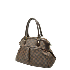 ルイ ヴィトン ダミエ トレヴィPM ハンドバッグ ショルダーバッグ 2WAY N51997 ブラウン PVC レザー レディース LOUIS VUITTON 【中古】