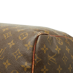 ルイ ヴィトン モノグラム キーポル50 旧型 ボストンバッグ M41426 ブラウン PVC レザー レディース LOUIS VUITTON 【中古】