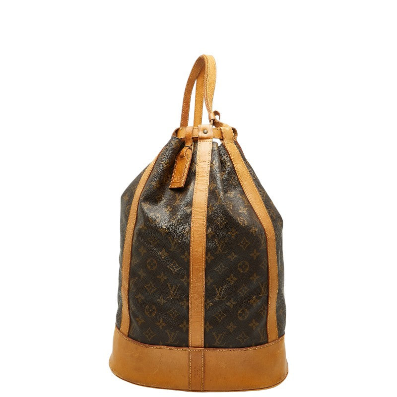 ルイ ヴィトン モノグラム ランドネGM ショルダーバッグ M42244 ブラウン PVC レザー レディース LOUIS VUITTON 【中古】
