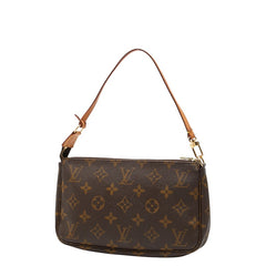 ルイ ヴィトン モノグラム ポシェット アクセソワール ポーチ ハンドバッグ M51980 ブラウン PVC レディース LOUIS VUITTON 【中古】