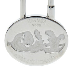 エルメス ANNEE MEDITERRANEE 地中海 カデナ チャーム シルバー メタル レディース HERMES 【中古】