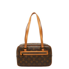 ルイ ヴィトン モノグラム シテMM ハンドバッグ ショルダーバッグ M51182 ブラウン PVC レザー レディース LOUIS VUITTON 【中古】