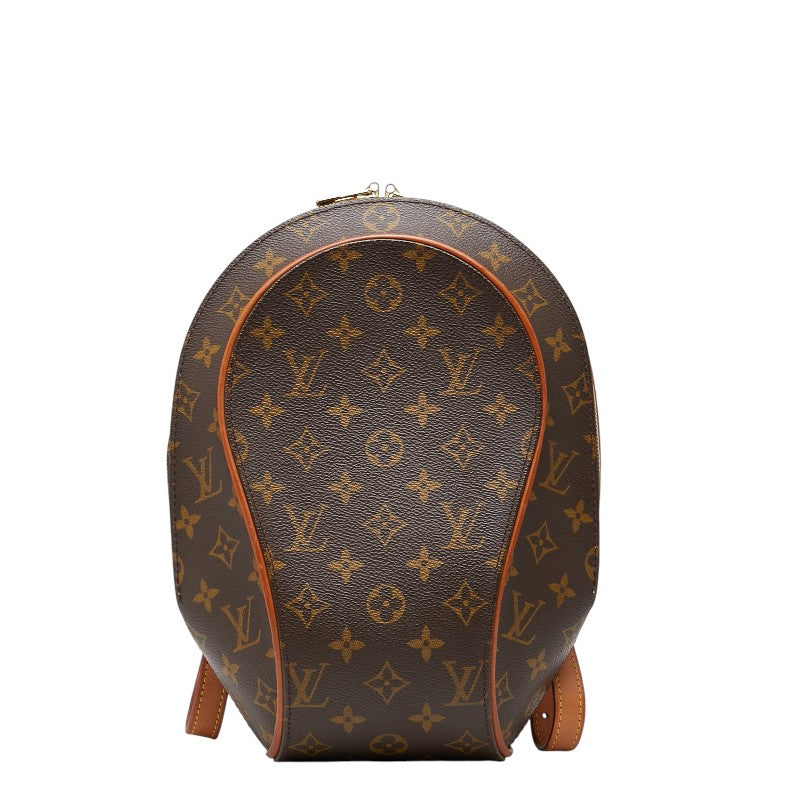 ルイ ヴィトン モノグラム エリプス サックアド リュック バックパック M51125 ブラウン PVC レザー レディース LOUIS VUITTON 【中古】