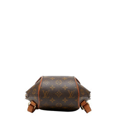 ルイ ヴィトン モノグラム エリプス サックアド リュック バックパック M51125 ブラウン PVC レザー レディース LOUIS VUITTON 【中古】