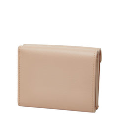 フェンディ FFダイヤモンド 三つ折り財布 8M0480 ピンク レザー レディース FENDI 【中古】