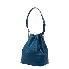 ルイ ヴィトン エピ ノエ 巾着型 ワンショルダーバッグ M44005 トレドブルー レザー レディース LOUIS VUITTON 【中古】