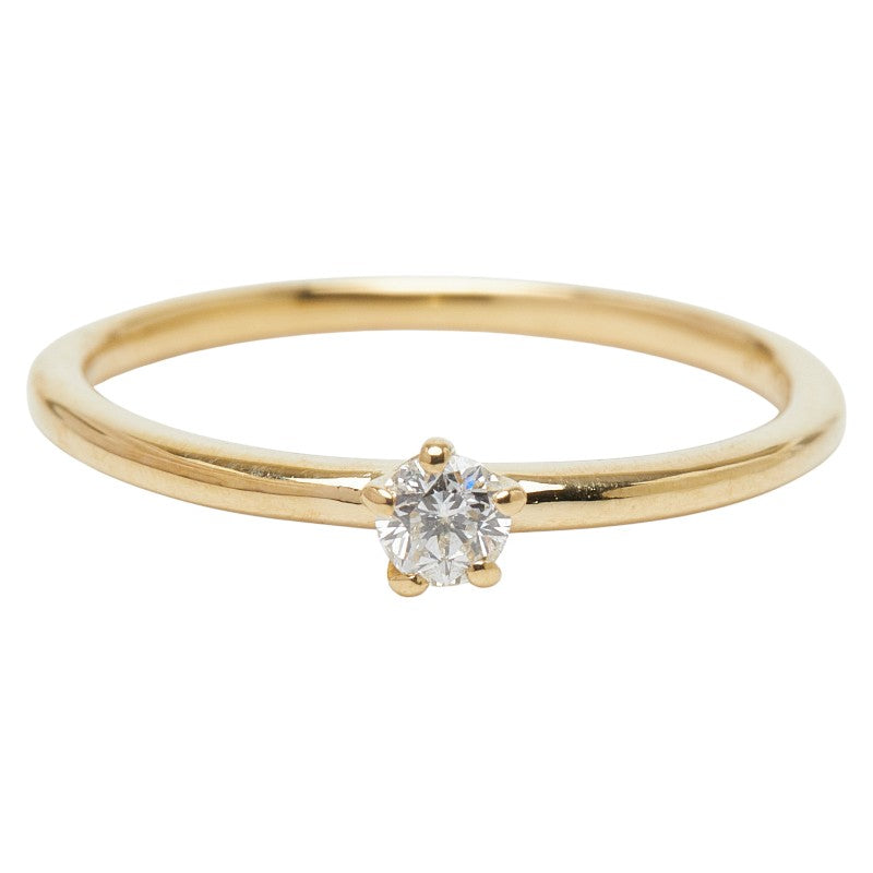K18YG イエローゴールド ダイヤ0.093ct festaria bijou SOPHIA Le Petit Prince(星の王子様) リング 指輪 レディース 6.5号 【中古】