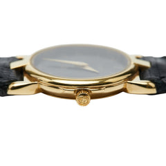 グッチ 腕時計 3400L スイス製クオーツ ブラック文字盤 ステンレススチール レディース GUCCI 【中古】
