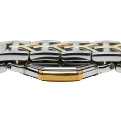 サンローラン 腕時計 4620-E62135 日本製クオーツ ホワイト文字盤 メタル レディース SAINT LAURENT 【中古】