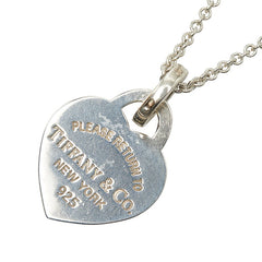 ティファニー リターン トゥ ティファニー ハートタグ ネックレス SV925 シルバー レディース TIFFANY&Co. 【中古】