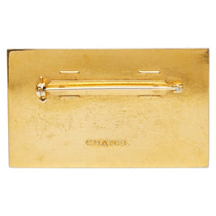 シャネル ネームプレートモチーフ ブローチ メタル レディース CHANEL 【中古】