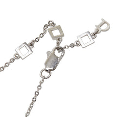 ディオール ネックレス シルバー メタル レディース Dior 【中古】