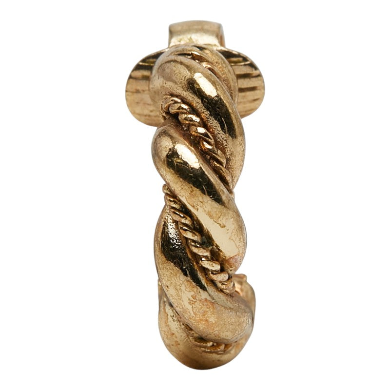 ディオール ツイスト イヤリング 片方のみ ゴールド メッキ レディース Dior 【中古】