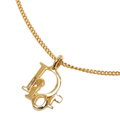 ディオール ロゴ ブレスレット ゴールド メッキ レディース Dior 【中古】