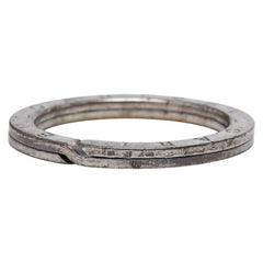 ブルガリ ブルガリブルガリ キーリング ペンダントヘッド ネックレス トップ SV925 シルバー レディース BVLGARI 【中古】
