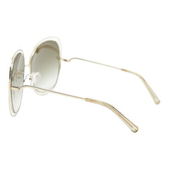 クロエ サングラス CE126S ゴールド ブラウン プラスチック メッキ レディース Chloe 【中古】