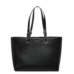 マイケルコース JET SET TRAVEL トートバッグ ハンドバッグ 35S1GTVT7L ブラック レザー レディース Michael Kors 【中古】